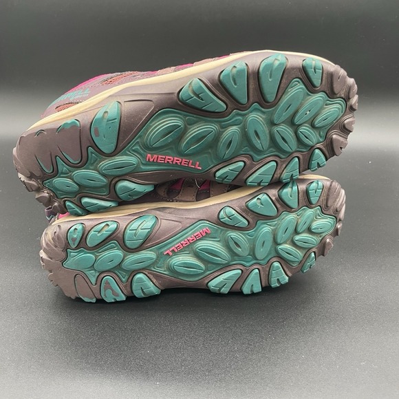 Merrell Women's Accentor 3 Sport GORE-TEX Hiking Shoes Size 6.5 Fuchsia Purple - Picture 6 of 7